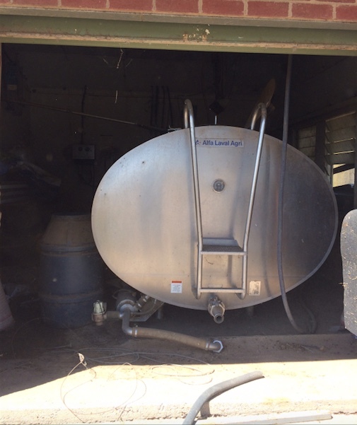 Alfa Laval milk vat for sale 7500 litre Machinery